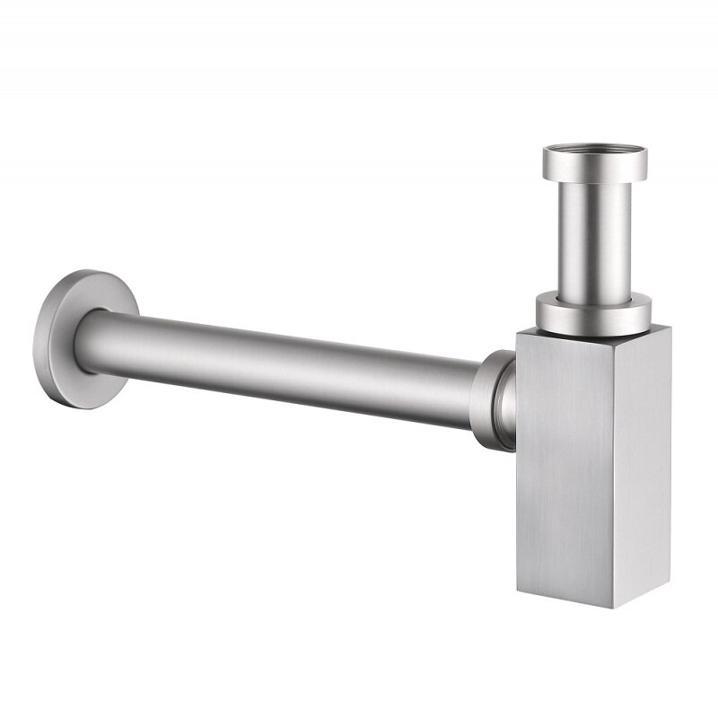 Изображение товара Сифон для раковины Abber AF0031SP с покрытием PVD сатин 35.5 см