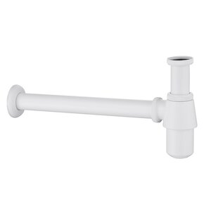 Изображение товара Сифон для раковины Abber AF0032W, белый матовый