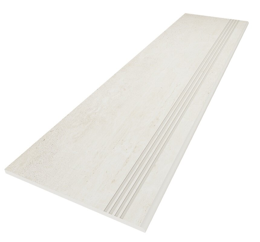 Изображение товара Ступень, керамогранит Ametis Kailas KA00 34873, 30х120 см, ivory Изображение товара Ступень, керамогранит Ametis Kailas KA00 34873, 30х120 см, ivory