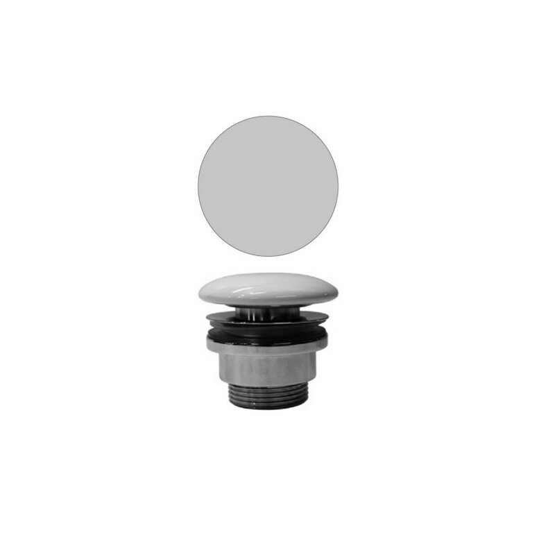 Изображение товара Донный клапан GSI Spares PVC17 без перелива с керамической крышкой Изображение товара Донный клапан GSI Spares PVC17 без перелива с керамической крышкой