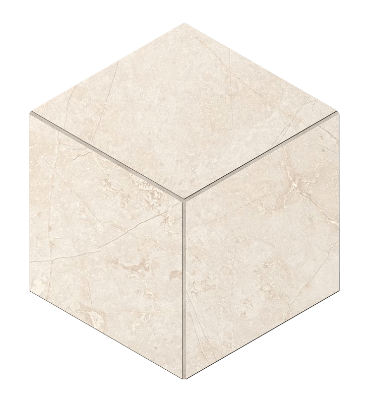 Изображение товара Мозаика Ametis Marmulla Cube MA02 29x25 см бежевый матовый Изображение товара Мозаика Ametis Marmulla Cube MA02 29x25 см бежевый матовый