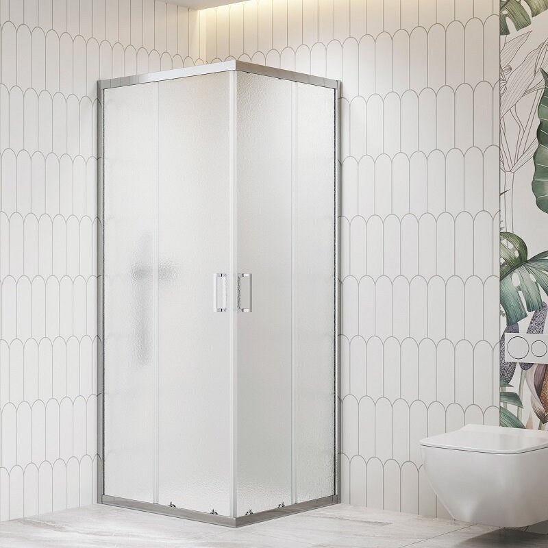 Изображение товара Душевой уголок RGW Classic CL-36 90x90 см с матовым стеклом и хром профилем