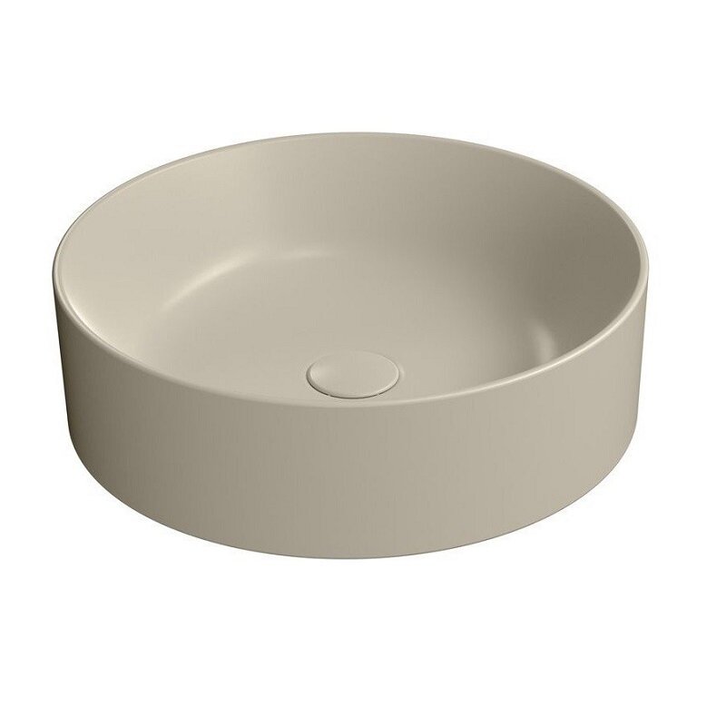 Изображение товара Раковина GSI Kube X 942708 45 см накладная фаянс Cretta Matte круглая