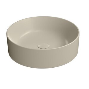 Изображение товара Раковина GSI Kube X 942708, 45 см, накладная, фаянс, cretta matte