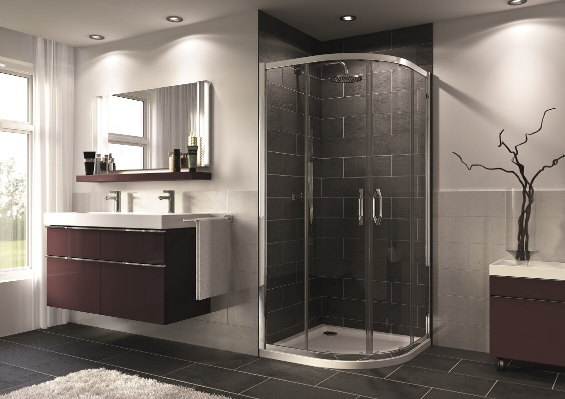 Изображение товара Душевой уголок Huppe 21H1J11000927000 90 х 90 см с прозрачным стеклом