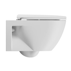 Изображение товара Подвесной унитаз GSI Pura 880709, безободковый, смыв торнадо, белый матовый