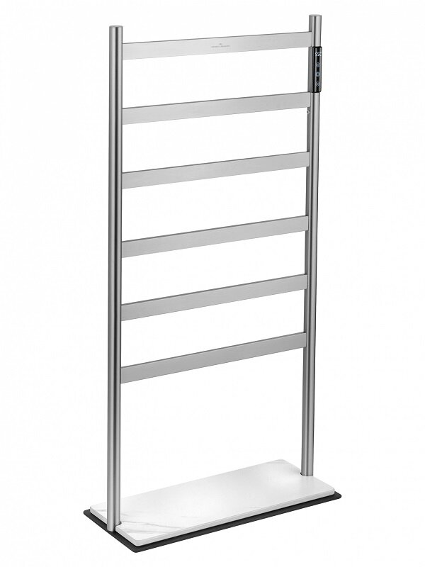 Изображение товара Полотенцесушитель Wonzon & Woghand Essen WW-A406-BR 50x95 см, правое подключение, никель PVD