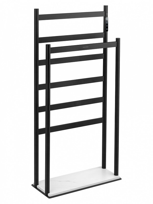 Изображение товара Электрический полотенцесушитель Wonzon & Woghand Essen WW-A407-MB, 50х95 см, черный матовый