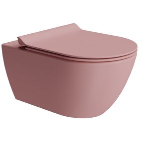 Изображение товара Подвесной унитаз GSI Pura 8815FR224 безободковый матовый blush