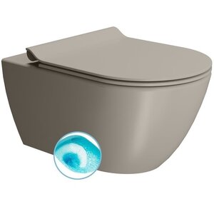 Изображение товара Подвесной унитаз GSI Pura 8815FR205 безободковый с системой Торнадо и Dual Glaze+