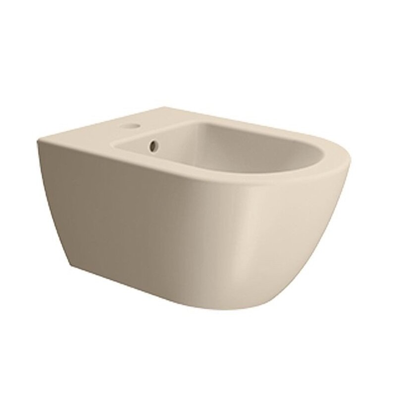 Изображение товара Биде подвесное GSI Pura 8865108 cretta matte с системой фиксации и переливом