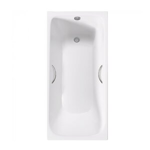 Изображение товара Чугунная ванна Delice Elite Continental Plus 100x70 см, белая