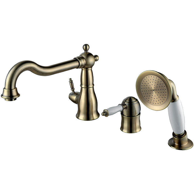 Изображение товара Смеситель Lemark Villa LM4845B на борт ванны, бронза