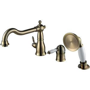 Изображение товара Смеситель Lemark Villa LM4845B на борт ванны, бронза