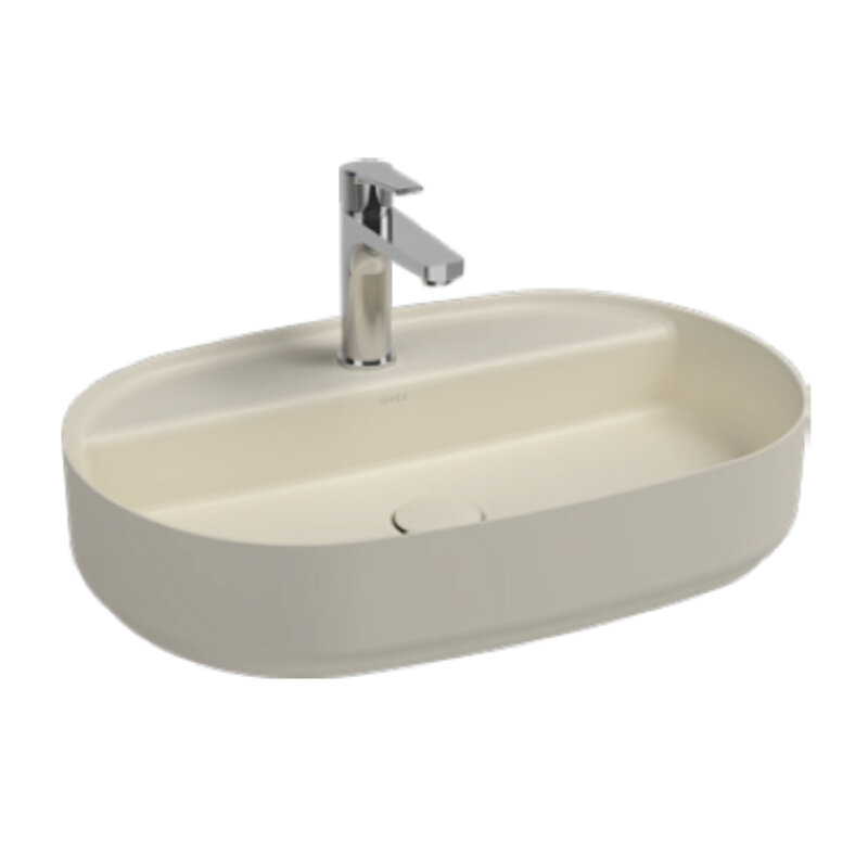 Изображение товара Раковина Isvea Infinity 10NF65060SV-2K - овальная, фарфор, 60 см, матовая