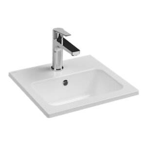 Изображение товара Раковина Isvea SistemaT 10SL50040SV 40 см из фарфора белая накладная