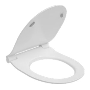 Изображение товара Крышка-сиденье Isvea Absolute 40R80200I с микролифтом белая для унитаза