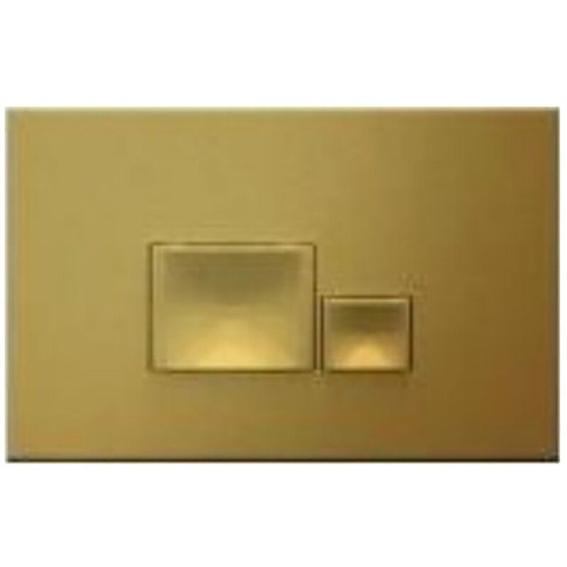 Изображение товара Клавиша смыва Isvea Axis Piazza 54MJ0107I золото матовое