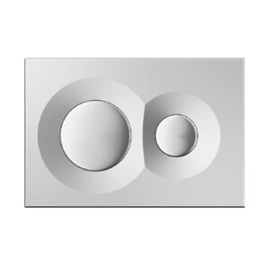 Изображение товара Клавиша смыва Isvea Dome 54DM0102I, механическая, цвет хром глянцевый