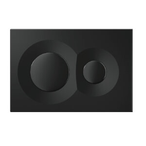 Изображение товара Клавиша смыва Isvea Dome 54DM0104I механическая черный матовый