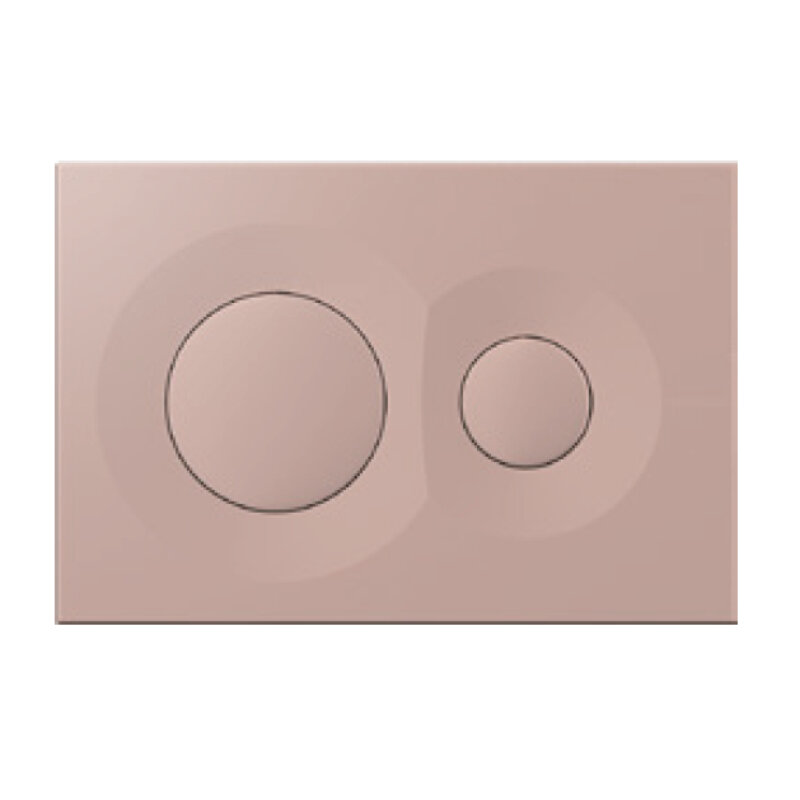 Изображение товара Клавиша смыва Isvea Dome 54DM0108I механическая лососевый матовый