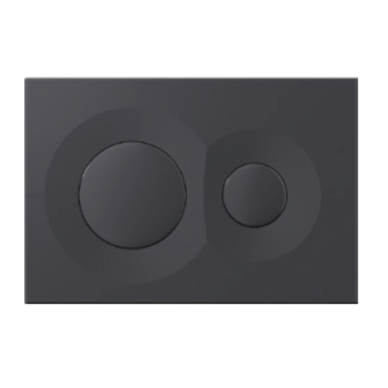 Изображение товара Клавиша смыва Isvea Dome 54DM0110I механическая антрацит матовый