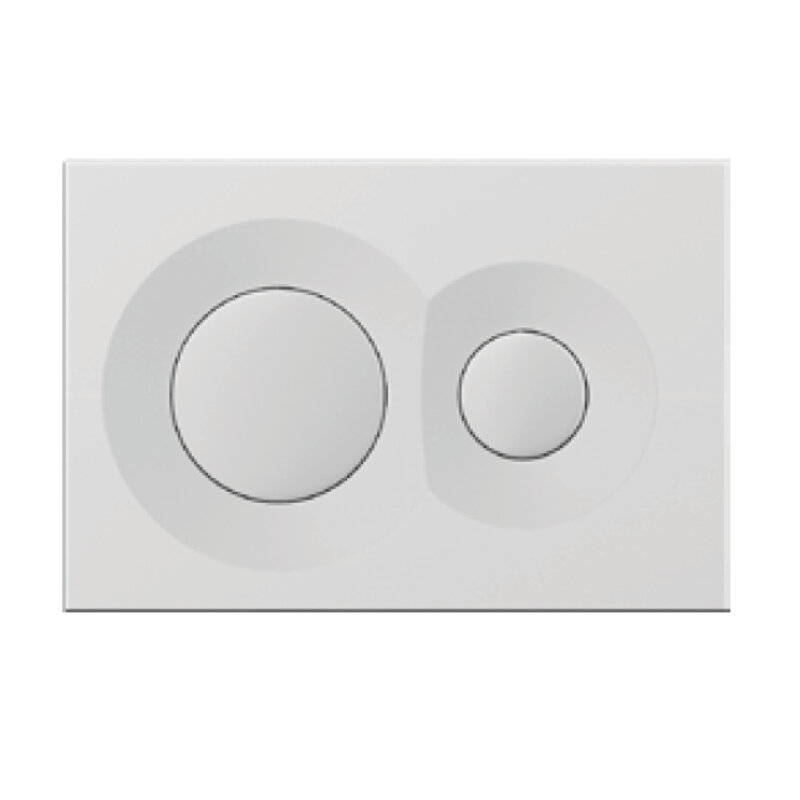 Изображение товара Клавиша смыва Isvea Dome 54DM0111I механическая белый матовый