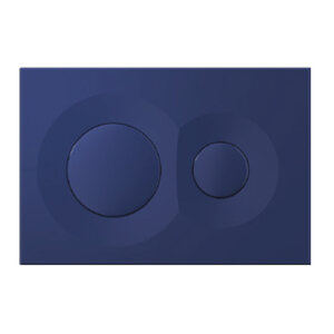 Изображение товара Клавиша смыва Isvea Dome 54DM0113I, механическая, цвет синий матовый