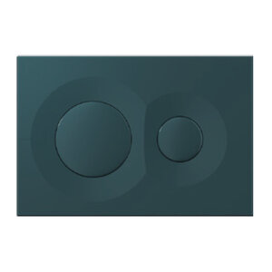 Изображение товара Клавиша смыва Isvea Dome 54DM0114I механическая изумрудный матовый