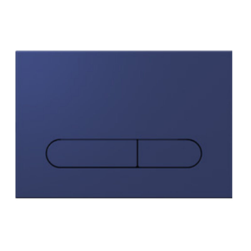 Изображение товара Клавиша смыва Isvea Sotti 54ST0113I механическая для унитаза синий матовый