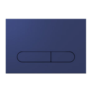 Изображение товара Клавиша смыва Isvea Sotti 54ST0113I механическая для унитаза синий матовый