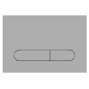 Изображение товара Клавиша смыва Isvea Sotti 54ST0116I, механическая, цвет серый камень матовый