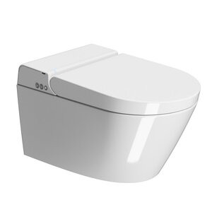Изображение товара Электронный унитаз GSI WClean 7418K11, подвесной, с модулем электронного биде и сиденьем Soft-Close, белый