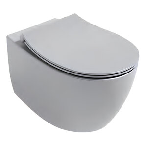 Изображение товара Подвесной унитаз Isvea Sentimenti Neo безободковый серый камень матовый