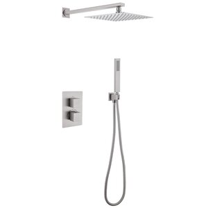 Изображение товара Душевая система Abber Daheim AF8251SP, термостатическая, PVD покрытие, сатин