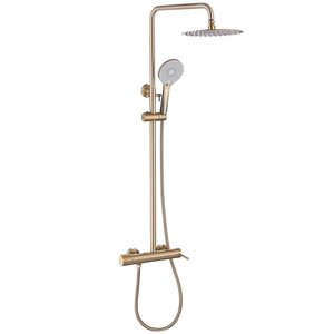 Изображение товара Душевая система Abber Emotion AF8816GL, PVD покрытие, цвет золото матовое