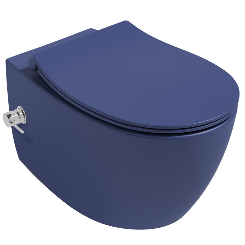 Изображение товара Подвесной унитаз Isvea Sentimenti Neo с функцией биде и безободковой чашей