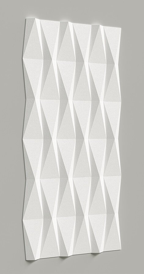 Изображение товара Декоративная панель Alpine Walls Geometrium ECOGR0208W 65 х 120 см белая