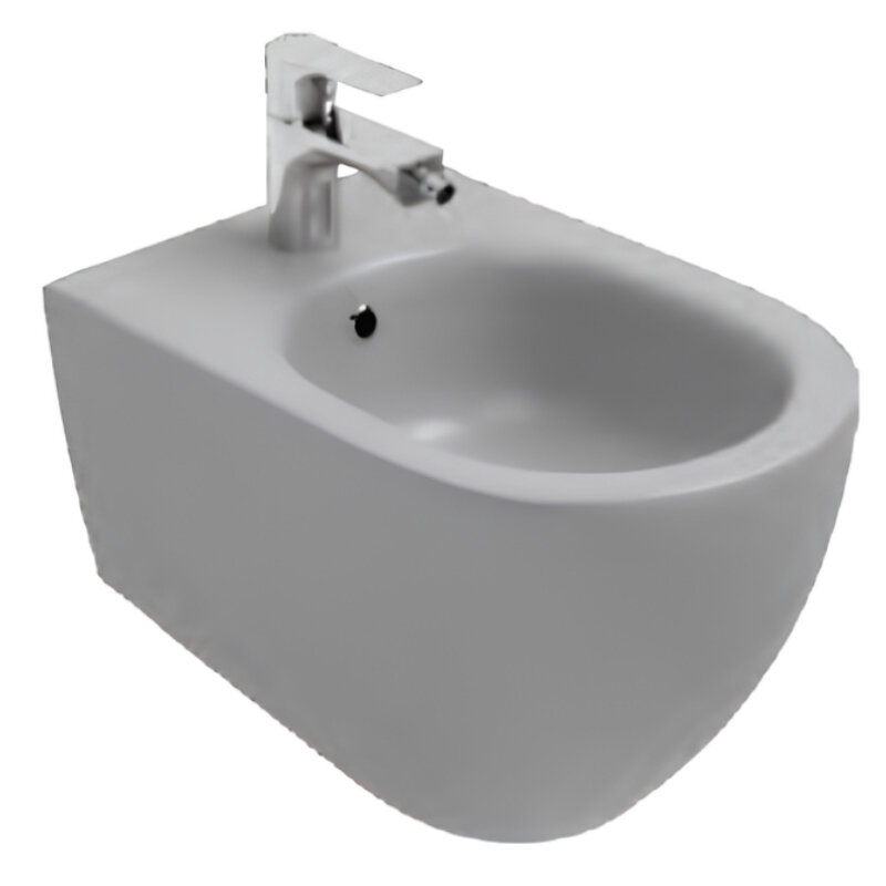 Изображение товара Биде подвесное Isvea Infinity серый камень матовый 10NF41001-2V Изображение товара Биде подвесное Isvea Infinity серый камень матовый 10NF41001-2V