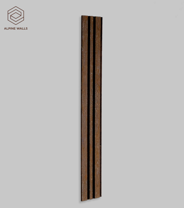 Изображение товара Декоративная панель Alpine Walls LineArt ECO0474, 11.7 х 290 см, коричневый Изображение товара Декоративная панель Alpine Walls LineArt ECO0474, 11.7 х 290 см, коричневый