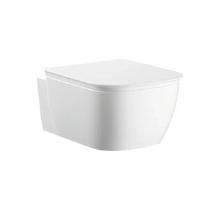 Изображение товара Подвесной унитаз La Fenice Simpla FNC-09-SIM-UP, безободковый, с микролифтом, Tornado, цвет белый