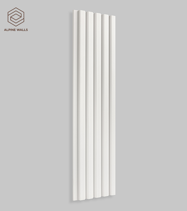 Изображение товара Декоративная панель Alpine Walls LineArt ECO6601W 16х290 см белая для внутренней отделки