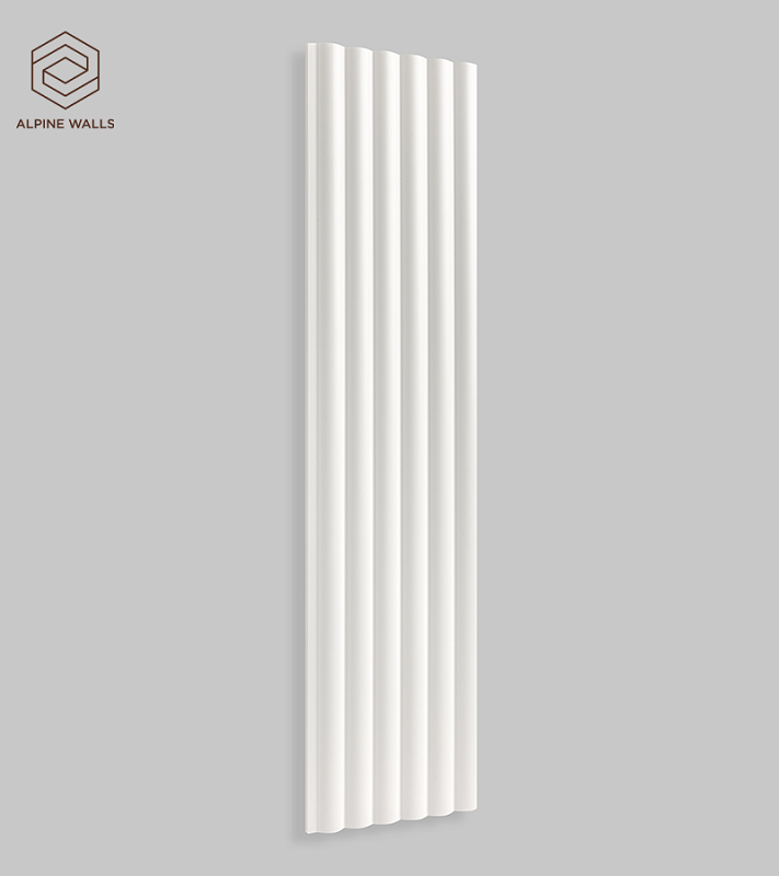 Изображение товара Декоративная панель Alpine Walls LineArt ECO9741W 15.7 х 290 см белая для внутренней отделки