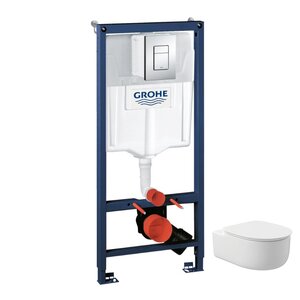 Изображение товара Инсталляция SET30 Grohe Rapid SL с подвесным унитазом La Fenice Terra FNC-09-TER-UP