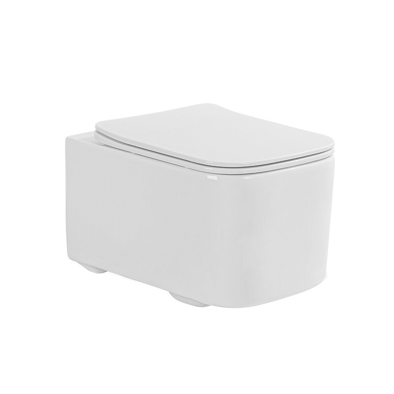 Изображение товара Подвесной унитаз Aquatek Квадро AQ1515T-00 безободковый с системой Торнадо