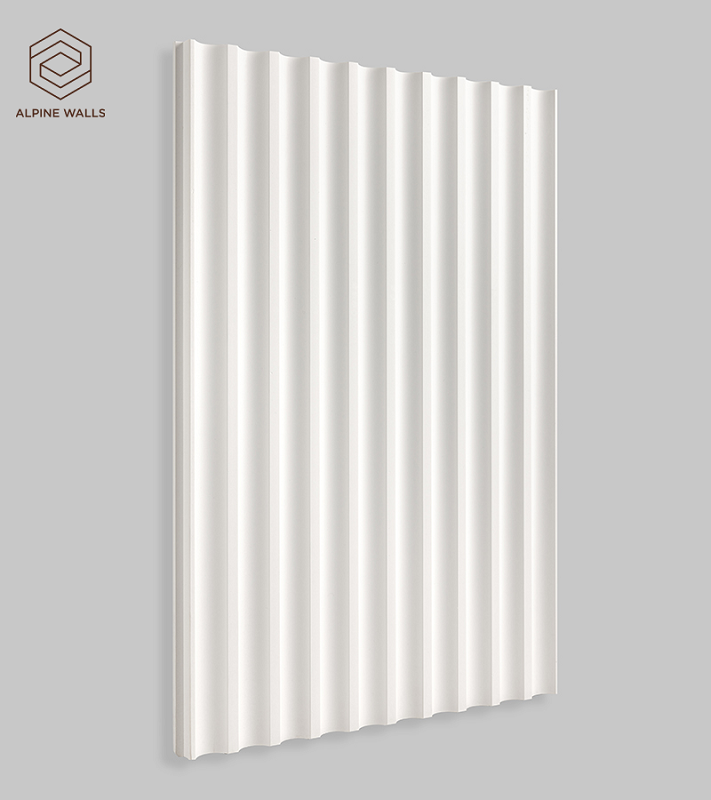Изображение товара Декоративная панель Alpine Walls LineArt ECO81031 18 мм белый