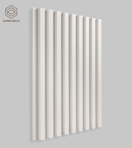 Изображение товара Декоративная панель Alpine Walls LineArt ECO2103 42.5x290 см белая для внутренней отделки