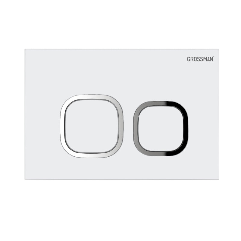 Изображение товара Клавиша для системы инсталляции Grossman Cosmo 700.K31.02.000.000 механическая белая