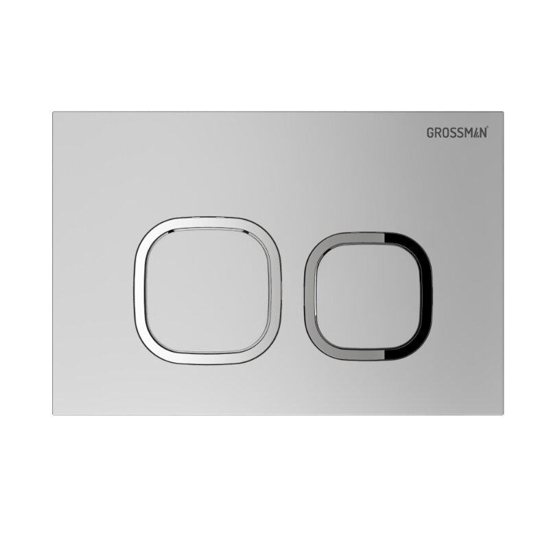 Изображение товара Клавиша для унитаза Grossman Cosmo 700.K31.02.110.110 механическая хром матовый Изображение товара Клавиша для унитаза Grossman Cosmo 700.K31.02.110.110 механическая хром матовый
