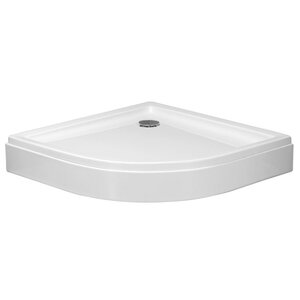 Изображение товара Душевой поддон Huppe Streamline PF 3TASQ212+090090B12, 90 x 90 см, четверть круга, акрил, плоский с панелью, белый